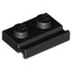 32028 | NEW LEGO Plate Modified 1 x 2 With Door Rail Black