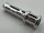 32054 Chrome Silver Technic, Pin 3L with Friction Ridges Lengthwise and Stop Bush  32054 Custom Chromed by BUBUL