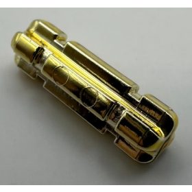   32062 Chrome Gold Technic, Axle 2L Notched Custom Chromed by BUBUL