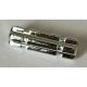 32062 Chrome Silver Technic, Axle 2L Notched Custom Chromed by BUBUL
