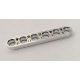 Chrome Silver Technic, Liftarm 1 x 6 Thin  32063 Custom Chromed by BUBUL