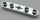 32124 | Technic, Plate 1 x 5 with Smooth Ends, 4 Studs and Center Axle Hole | Custom Chromed by Bubul