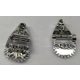 32166 Chrome Silver Technic, Gearbox Half  Custom Chromed by BUBUL