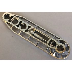   32177 Chrome Silver Technic, Liftarm, Modified Fan 1 x 7 Custom chromed by Bubul