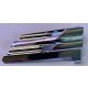 32188 Chrome Silver Technic, Panel Fairing # 3 Large Long, Large Holes, Side A or 22972, 41347 Custom Chromed by BUBUL