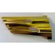 32189 Chrome Gold Technic, Panel Fairing # 4 Large Long, Large Holes, Side B or 22973, 41348 Custom Chromed by BUBUL
