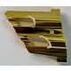 32191 Chrome Gold Technic Panel Fairing # 2 Large Short, Large Holes, Side B or 22750, 41350 Custom Chromed by BUBUL