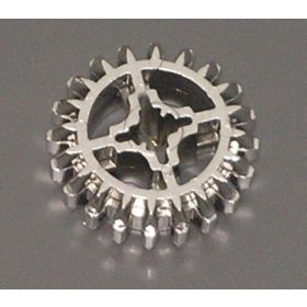   32269 Chrome Silver Technic, Gear 20 Tooth Double Bevel   Custom chromed by Bubul