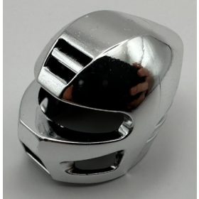   32279 Chrome Silver Technic, Figure Accessory Competition Helmet Custom Chromed by Bubul