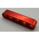 32316 | Chrome Red Technic, Liftarm 1 x 5 Thick | Custom Chromed by Bubul