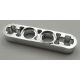 Chrome Silver Technic, Liftarm 1 x 4 Thin  32449 Custom Chromed by BUBUL