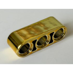   32523 Chrome GOLD Technic, Liftarm 1 x 3 Thick  32523 Custom chromed by Bubul