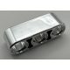 32523_S Chrome Silver Technic, Liftarm 1 x 3 Thick  32523 Custom chromed by Bubul