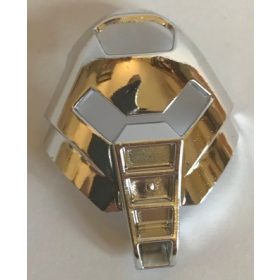   32573  Chrome Silver Bionicle Mask Huna Custom Chromed by BUBUL