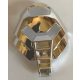 32573  Chrome Silver Bionicle Mask Huna Custom Chromed by BUBUL