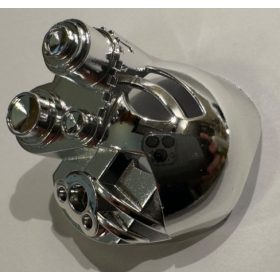   32575 Chrome Silver Bionicle Mask Mahiki (Turaga) Custom Chromed by BUBUL