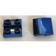32803 Chrome BLUE Slope, Curved 2 x 2 Inverted Custom Chromed by BUBUL