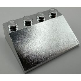   Chrome Silver Slope 33 3 x 4   Part: 3297  Custom chromed by Bubul