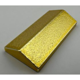   3299 Chrome Gold Slope 33 2 x 4 Double Custom chromed by Bubul