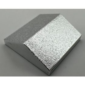   3300 Chrome Silver Slope 33 2 x 2 Double Custom chromed by Bubul