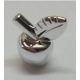 33051 Chrome Silver Apple   33051  Custom Chromed by BUBUL