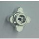 33291 Chrome Silver Plate, Round 1 x 1 with Flower Edgepart;  33291 or 28573 Custom Chromed by BUBUL