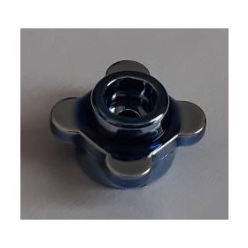   33291 Chrome Titan Plate, Round 1 x 1 with Flower Edge  33291 or 28573 Custom Chromed by BUBUL