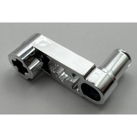   Chrome Silver Technic, Liftarm 1 x 3 with 2 Axle Holes and Pin / Crank  33299 similar: 61408 Custom Chromed by BUBUL