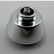  33492 Chrome Silver Cone 1 1/2 x 1 1/2 x 2/3 Truncated Custom Chromed by Bubul