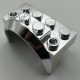 3387 | Vehicle, Mudguard 4 x 2 1/2 x 2 with Arch Round | Custom Chromed by Bubul