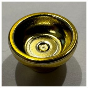   34172 Chrome Gold Minifigure, Utensil Bowl  Custom Chromed by BUBUL