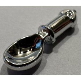   34173 Chrome Silver Minifigure, Utensil Spoon - Handle with Round End Blaster similar: 80179 Custom chromed by Bubul