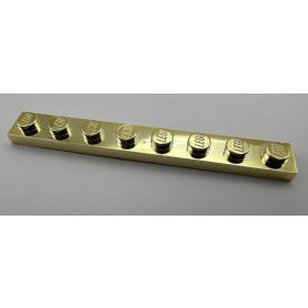 3460 Chrome Gold Plate 1 x 8   Custom Chromed by BUBUL