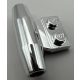 3475 | Chrome Silver Engine, Smooth Small, 1 x 2 Side Plate (Undetermined Type) | Custom Chromed by Bubul