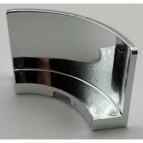   3535 | Panel 3 x 3 x 2 Corner Convex | Custom Chromed by Bubul