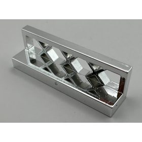 3633 Chrome Silver Fence 1 x 4 x 1  Custom Chromed by BUBUL