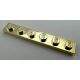 3666 | Chrome Gold Plate 1 x 6  | Custom Chromed by Bubul