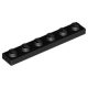 3666 | NEW LEGO Plate 1 x 6 Black