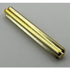   3705 Chrome Gold Technic, Axle 4L Part: 3705 Custom chromed by BUBUL