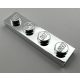 3710 | Chrome SILVER Plate 1 x 4 | Custom chromed by Bubul