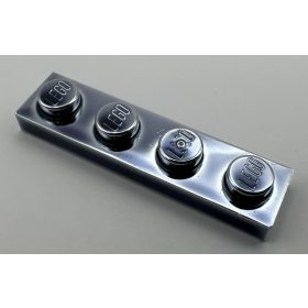 3710 | Chrome TITAN Plate 1 x 4 | Custom chromed by Bubul