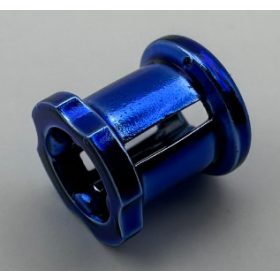3713 | Chrome Blue Technic Bush | Custom Chromed by Bubul