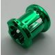 3713 | Chrome Green Technic Bush | Custom Chromed by Bubul