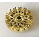 37195 Chrome GOLD Wheel Cover 28 Spoke - 18mm D. - for Wheel 56145  37195 Custom Chromed by BUBUL