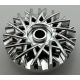 37195 Chrome Silver Wheel Cover 28 Spoke - 18mm D. - for Wheel 56145  37195 Custom Chromed by BUBUL
