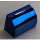 37352 | Chrome Blue Brick, Modified 1 x 2 x 1 No Studs, Curved Top | Custom Chromed by BUBUL