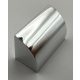 37352 | Chrome Silver Brick, Modified 1 x 2 x 1 No Studs, Curved Top | Custom Chromed by BUBUL