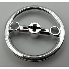   Chrome Silver Technic, Steering Pulley Large  3736 Custom Chromed by BUBUL