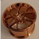 35187 Chrome COPPER Wheel 62.3mm D. x 42mm Technic Racing Large part: 37383 or 35187 Custom Chromed by Bubul Bugatti rim