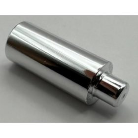   37762 Chrome Silver Minifigure, Utensil Candle Custom chromed by Bubul